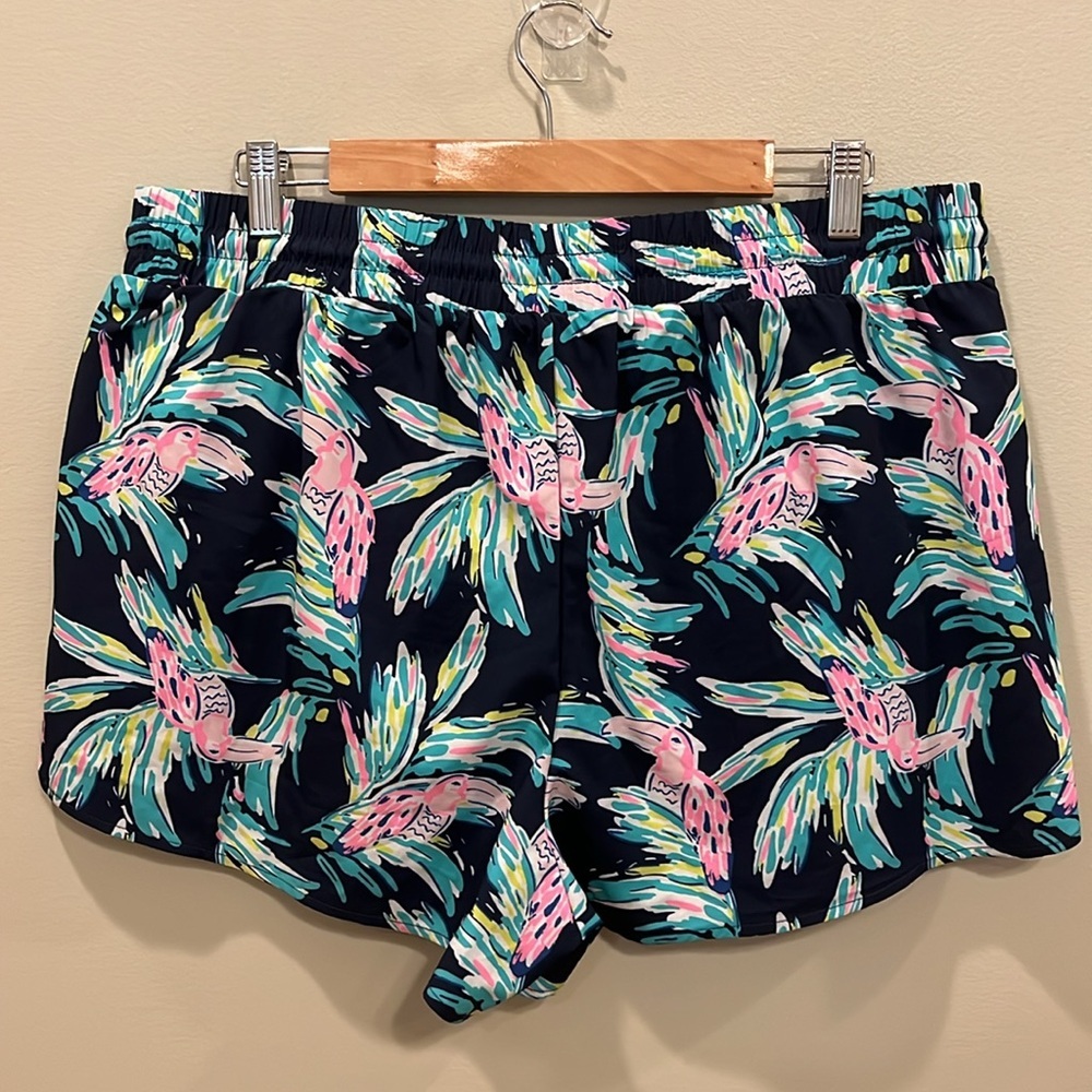 Crown & Ivy Tropical Athletic Shorts - Picture 3 of 5